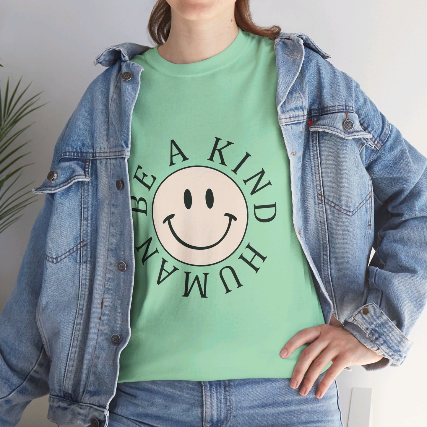 Heavy Cotton Tee Be A Kind Human