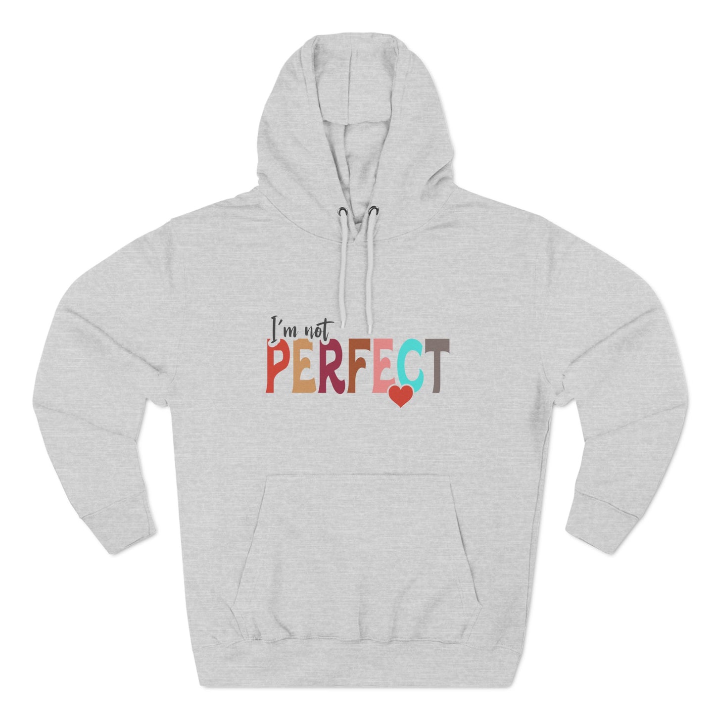 Three-Panel Fleece Hoodie