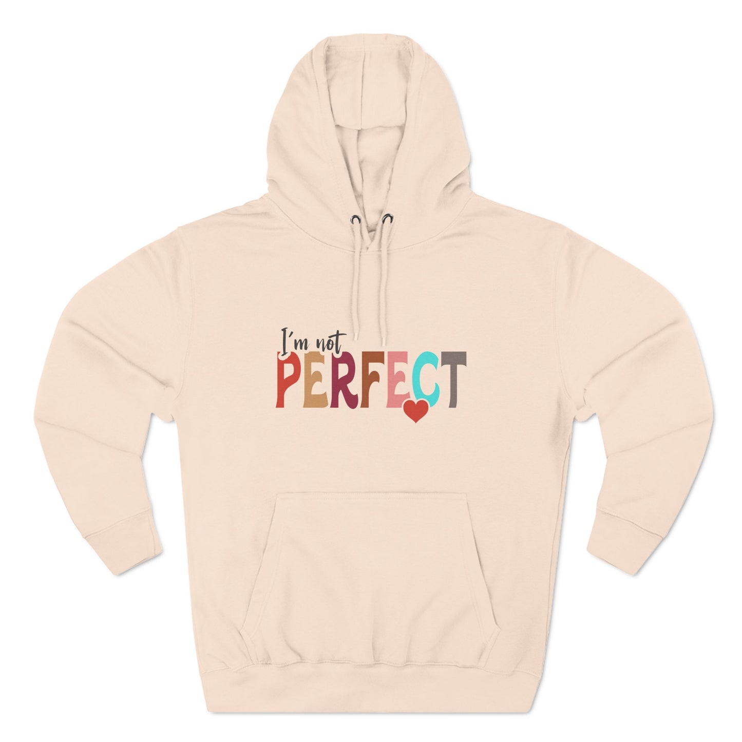 Three-Panel Fleece Hoodie