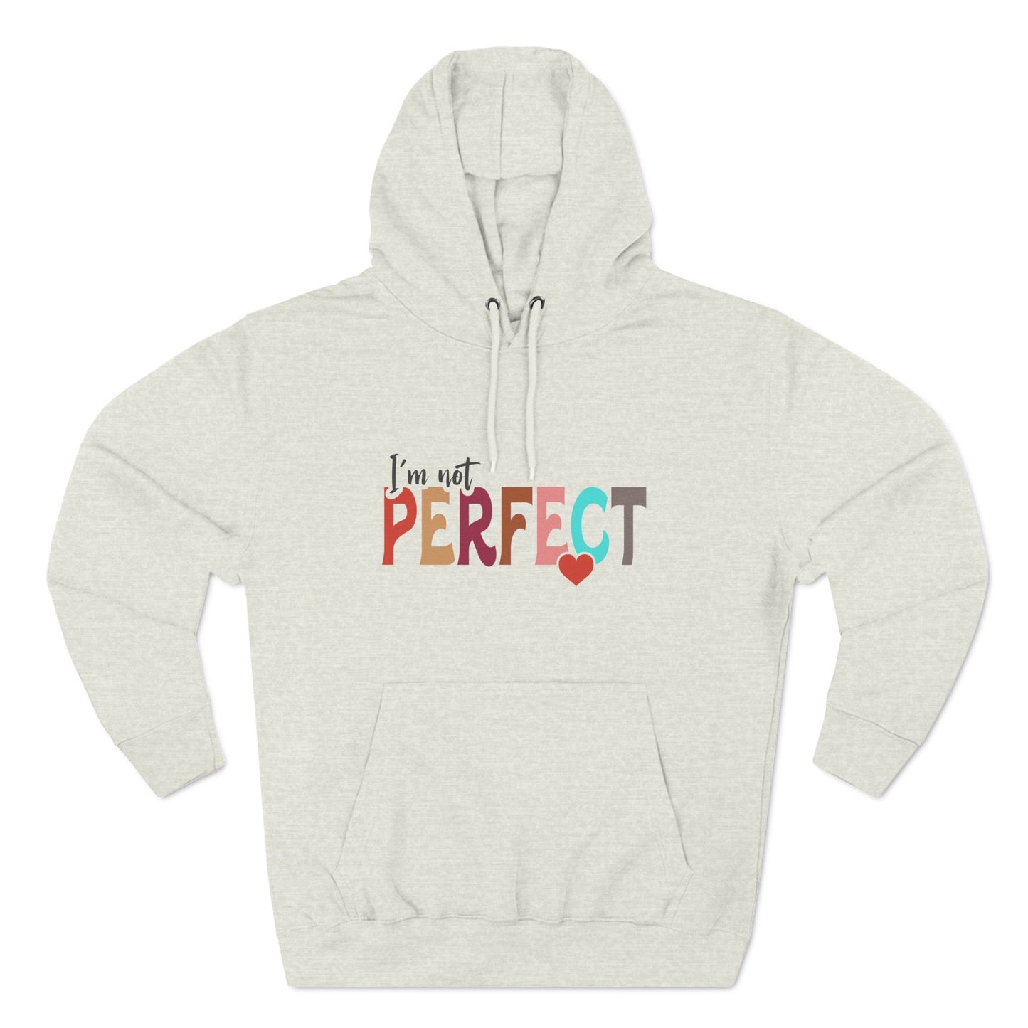 Three-Panel Fleece Hoodie