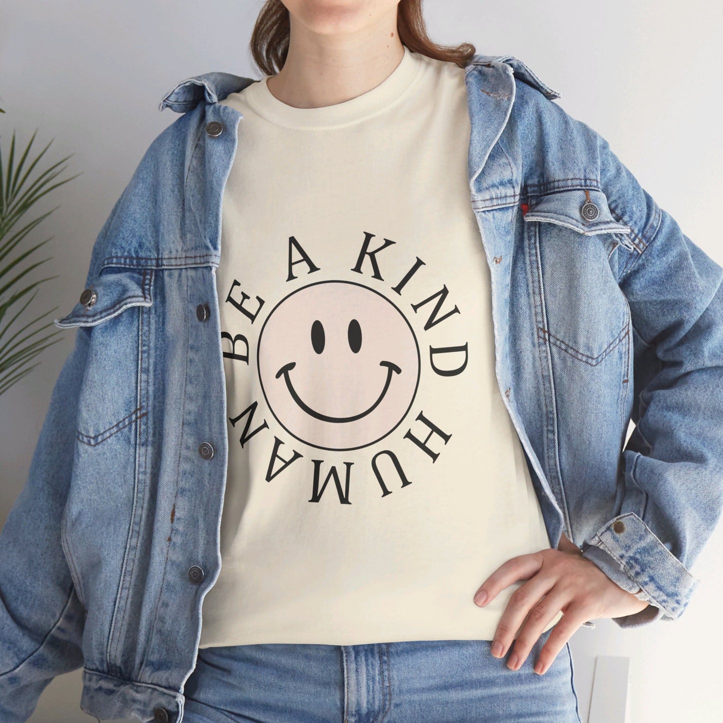 Heavy Cotton Tee Be A Kind Human